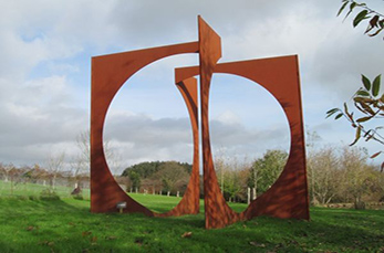 Corten Steel Sculpture.